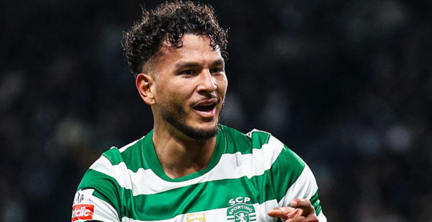 Luis Javier Suárez, delantero del Sporting Lisboa.