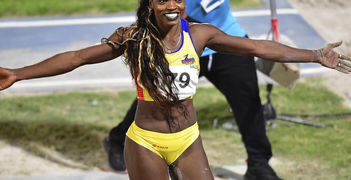 321473_BLU Radio, Caterine Ibargüen / Foto: AFP