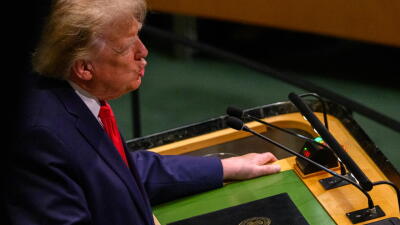 El presidente Donald Trump habla durante la 81.ª sesión de las Naciones Unidas (ONU).
