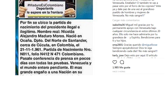 288930_BLU Radio: Miguel Bosé / Foto: Instagram @miguelbose