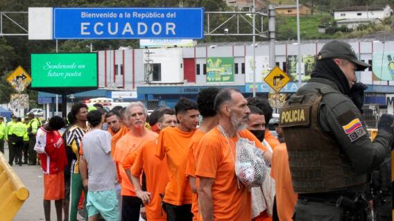 Ecuador se pronunció tras deportación de presos colombianos y rechazó que fuera “colectiva” Ecuador se pronunció tras deportación de presos colombianos y rechazó que fuera “colectiva”
