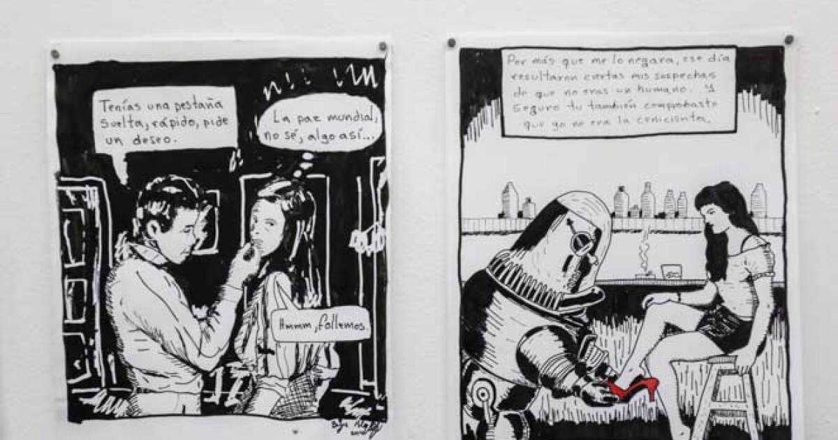 Narracion Ilustrada Fuimos a Globo, la exposición sobre dibujo y narración ilustrada en Sketch