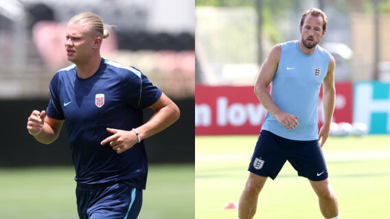 Erling Haaland y Harry Kane rivalizarán en Noruega vs. Inglaterra por el Mundial 2026.