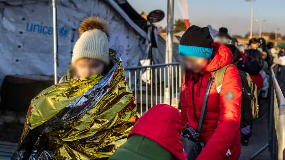 jóvenes ucranianas refugiadas 