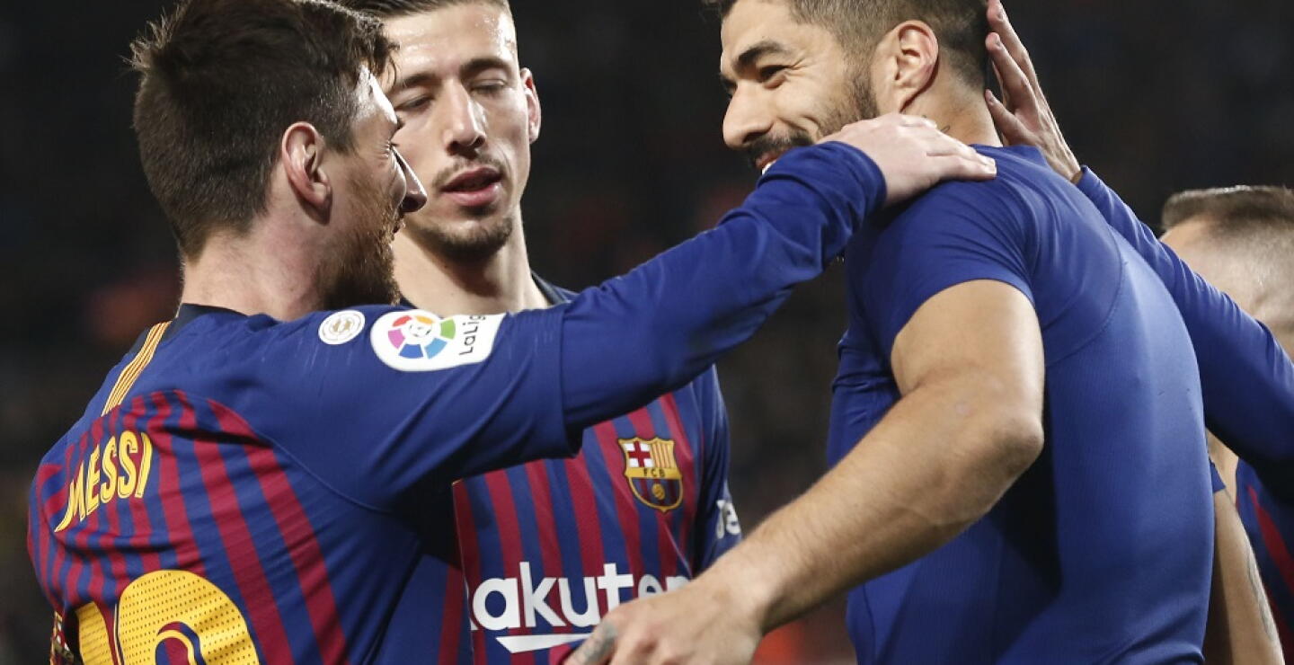 331604_BLU Radio // Messi - Suarez // Foto: AFP