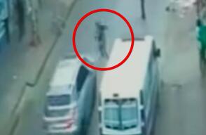 Niño arrollado en Bogotá