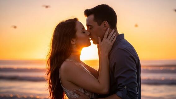 Las personas se emocionan más al besar a sus amantes que a sus parejas, según estudio