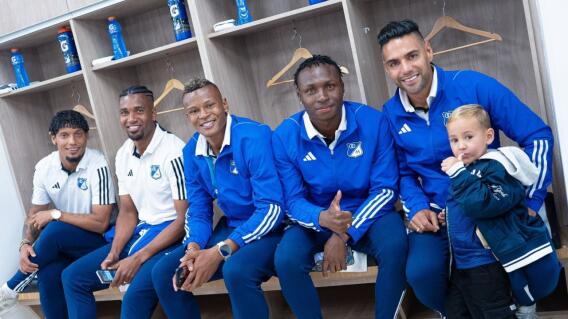 Falcao ya fue presentado como jugador de Millonarios