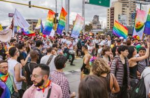 Miles de personas LGTBI salieron a las calles en Colombia: "No hay nada que curar"