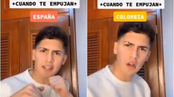 23667_Critican a joven que imita acento paisa / Foto: captura de video 23667_Critican a joven que imita acento paisa / Foto: captura de video