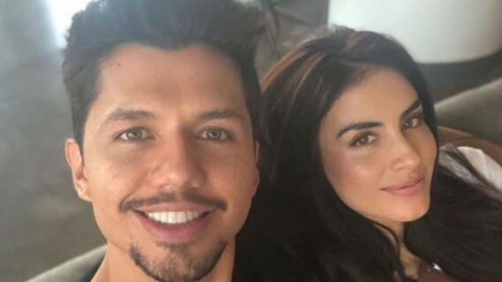 373142_Leo Sarria y Jessica Cediel. Foto: Instagram