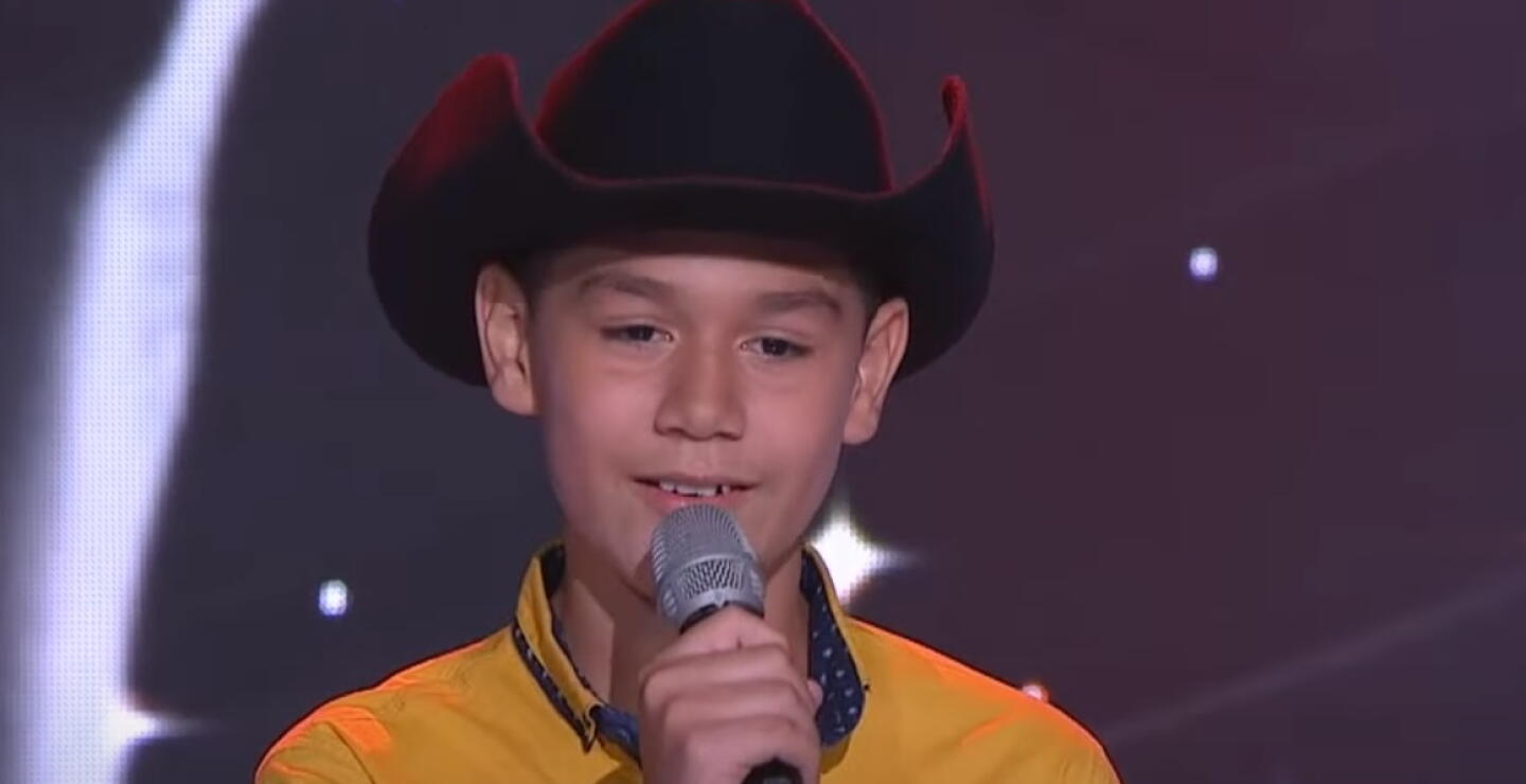 Andrés, participante en 'la Voz Kids'