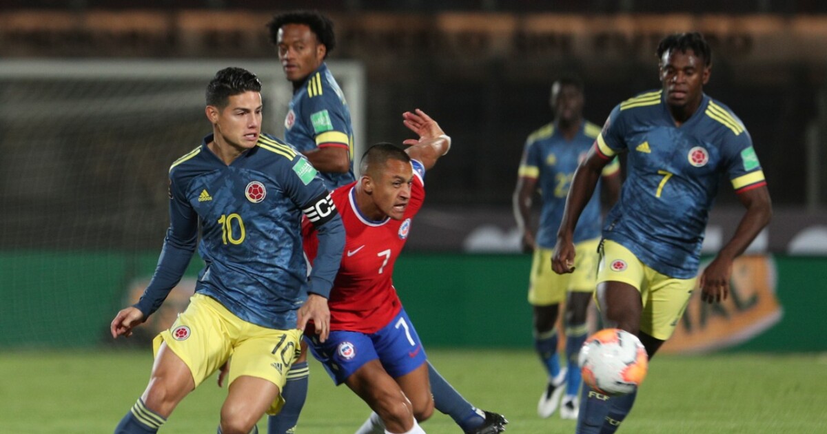 Eliminatorias Sudamericanas minuto a minuto del partido Chile vs Colombia