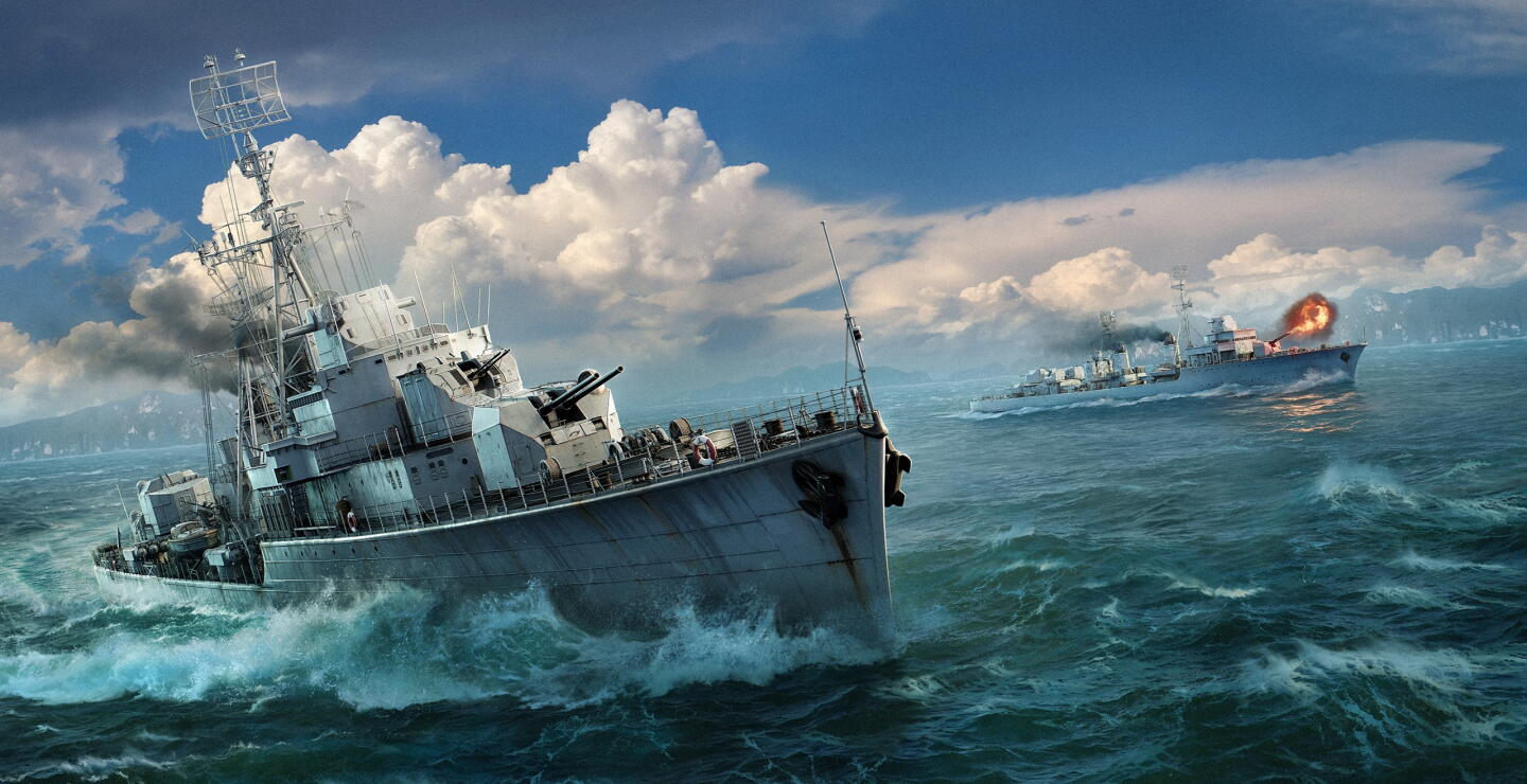 World of Warships celebra el verano con una nueva línea de Destructores 