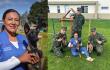 Luz Mary Castro y su equipo: criando héroes caninos para el Ejército Nacional