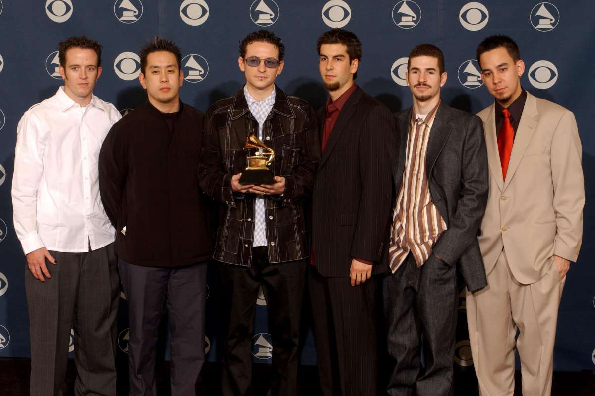 Linkin Park en los Grammy.