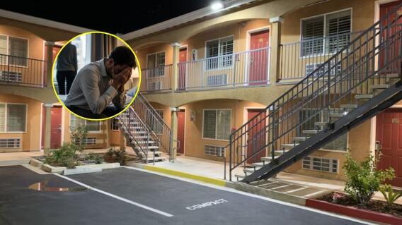 Mujer pilla a su novio saliendo del motel con su nuera