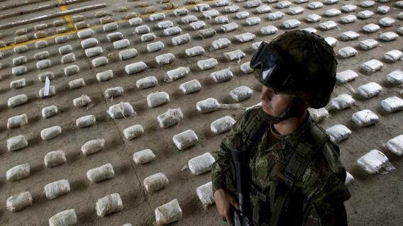 316677_Foto: Referencia - Cargamento droga / AFP 316677_Foto: Referencia - Cargamento droga / AFP
