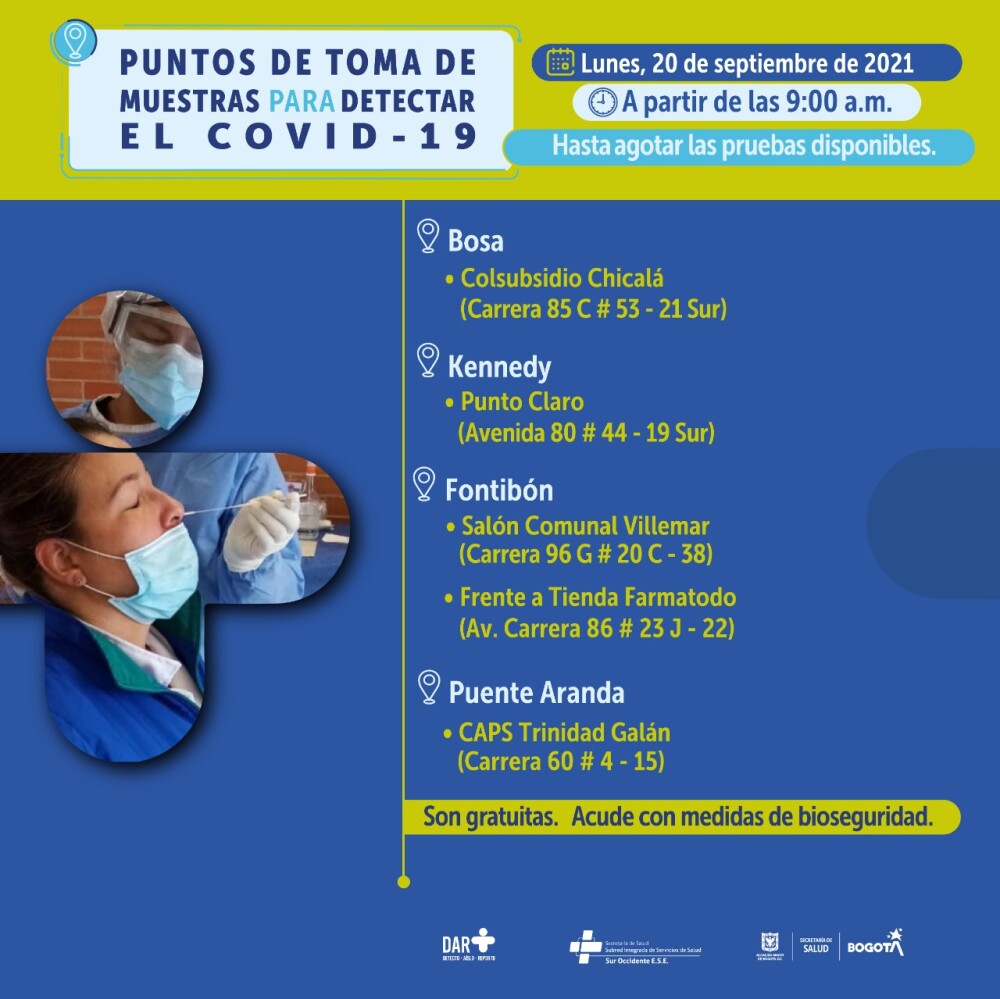Pruebas COVID 20092021