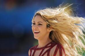 377064_Shakira. Foto: AFP