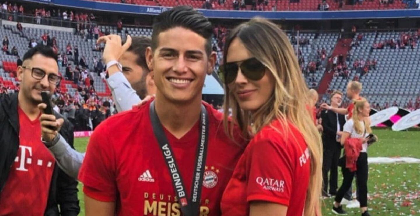 James Rodríguez y Shannon De Lima // Foto: instagram @shadelima
