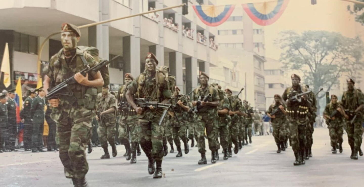 El 20 de julio de cada año es tradición realizar el típico desfile militar