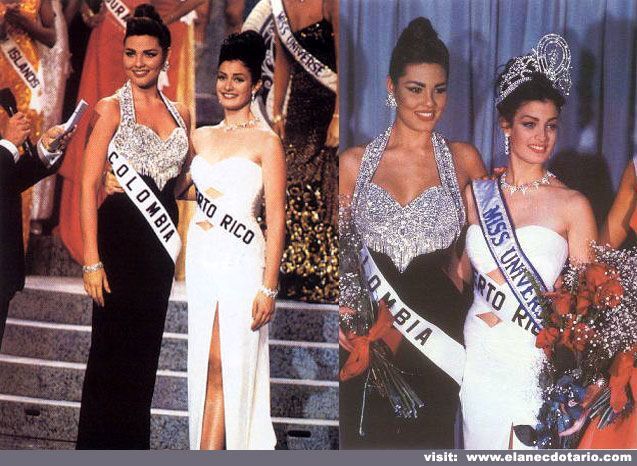 Paula Andrea Bentancourt en Miss Universo 1993