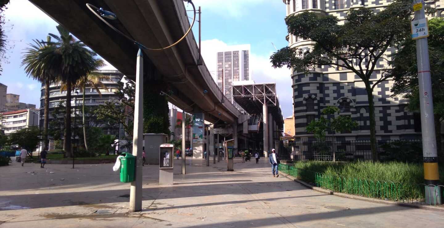 370839_BLU Radio // Cuarentena centro de Medellín // Fotos: BLU Radio.