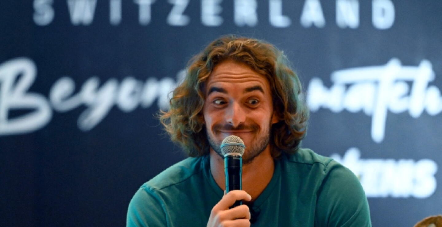 Stefanos Tsitsipas durante el ATP 250 de Los Cabos