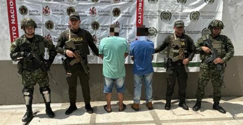 Capturas por minería ilegal en Santander