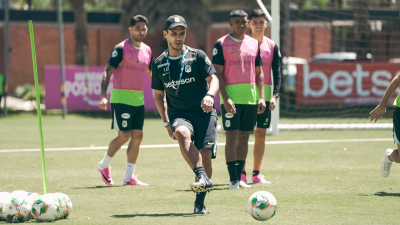 Lucas González Atlético Nacional Entrenamiento