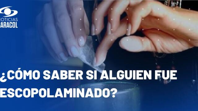 Cantante cuenta cómo salvó a amigo que había sido escopolaminado Cantante cuenta cómo salvó a amigo que había sido escopolaminado