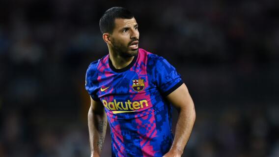 Sergio 'Kun' Agüero, en el FC Barcelona Sergio 'Kun' Agüero, en el FC Barcelona