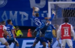 Luis Marimón y la acción polémica en el clásico capitalino.