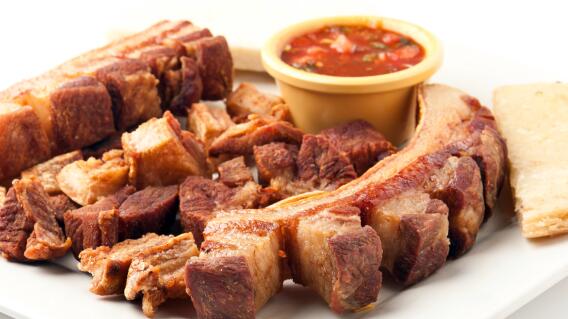 Imagen referencial, chicharrón Imagen referencial, chicharrón