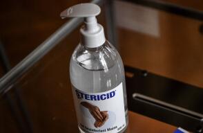 357942_Desinfectante / Foto: AFP