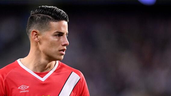 James Rodríguez durante partido del Rayo Vallecano James Rodríguez durante partido del Rayo Vallecano