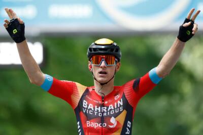 Matej Mohoric, ciclista esloveno de 28 años de edad. Matej Mohoric, ciclista esloveno de 28 años de edad.