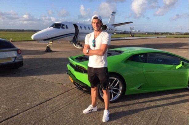 Carros de Gareth Bale