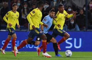 James Rodriguez Celebrates Against Uruguay James Rodriguez Fifa World Cup Fifa