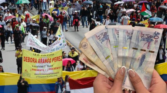 Descuento a docentes que participaron en paro durante jornada escolar en Bogotá Descuento a docentes que participaron en paro durante jornada escolar en Bogotá