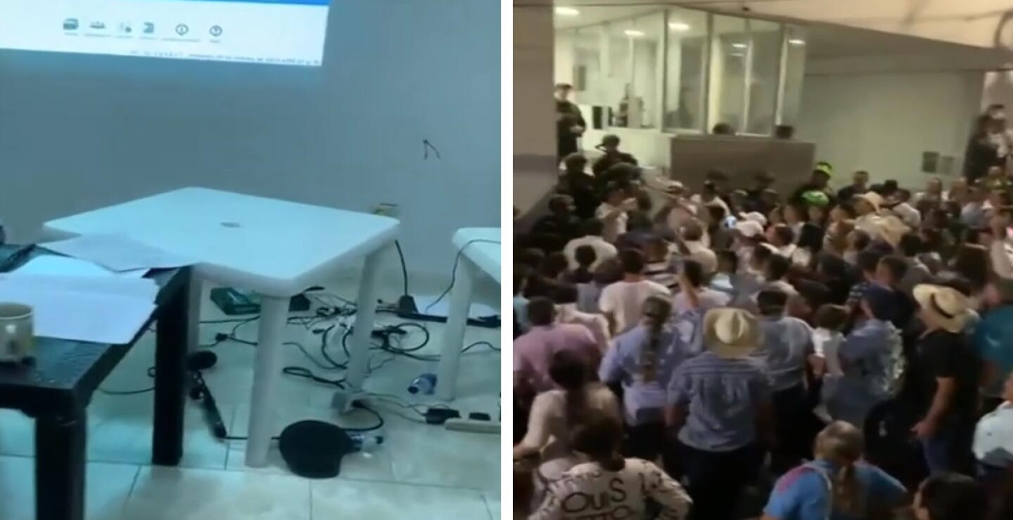 Disturbios en Boyacá y Caldas por inconformidad con resultados electorales