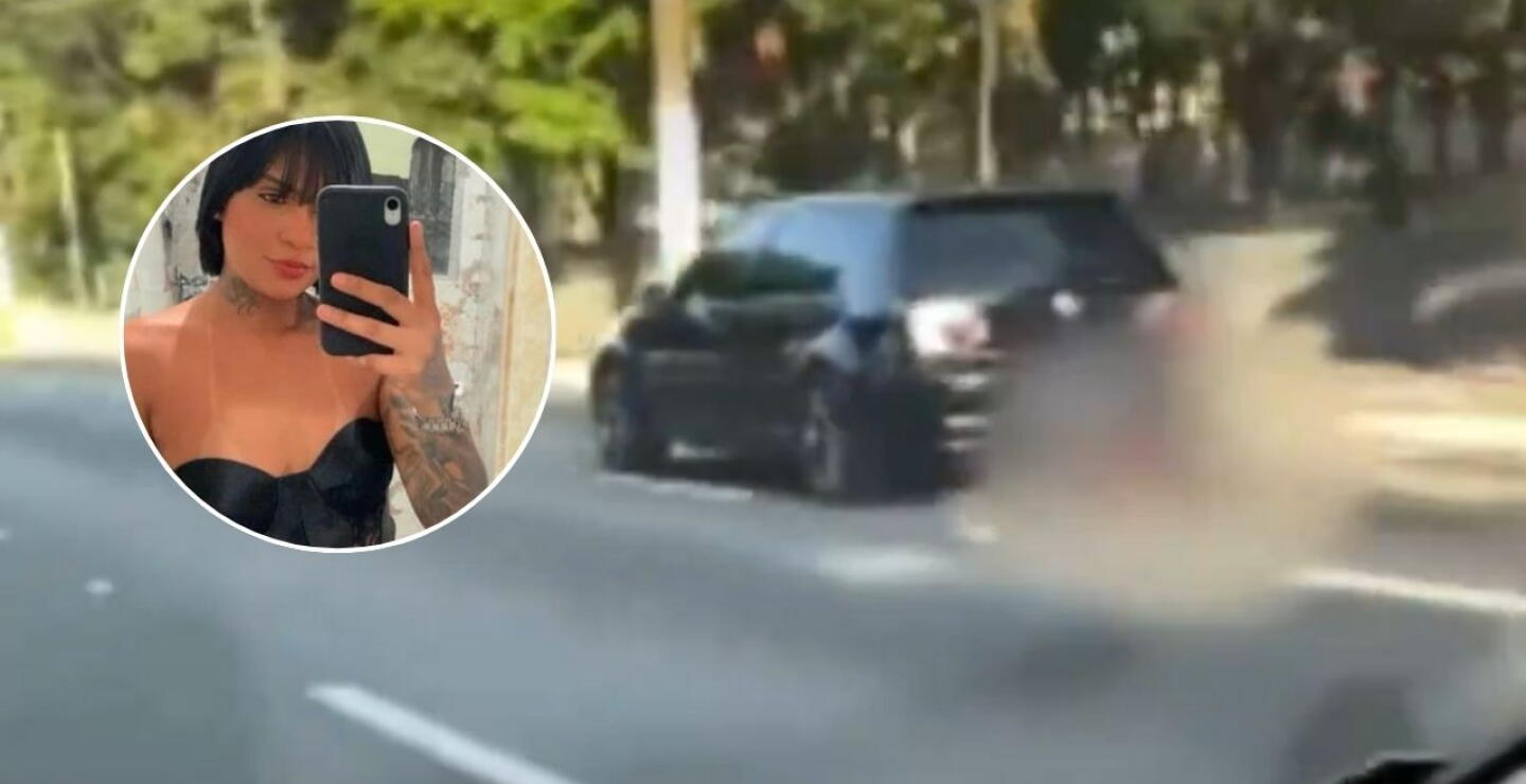 Mujer arrastrada por exnovio