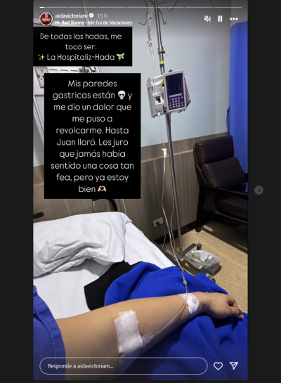 Aida Victoria fue hospitalizada de emergencia.png