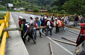 330094_BLU Radio. Minga indígena en Cauca / Foto: AFP