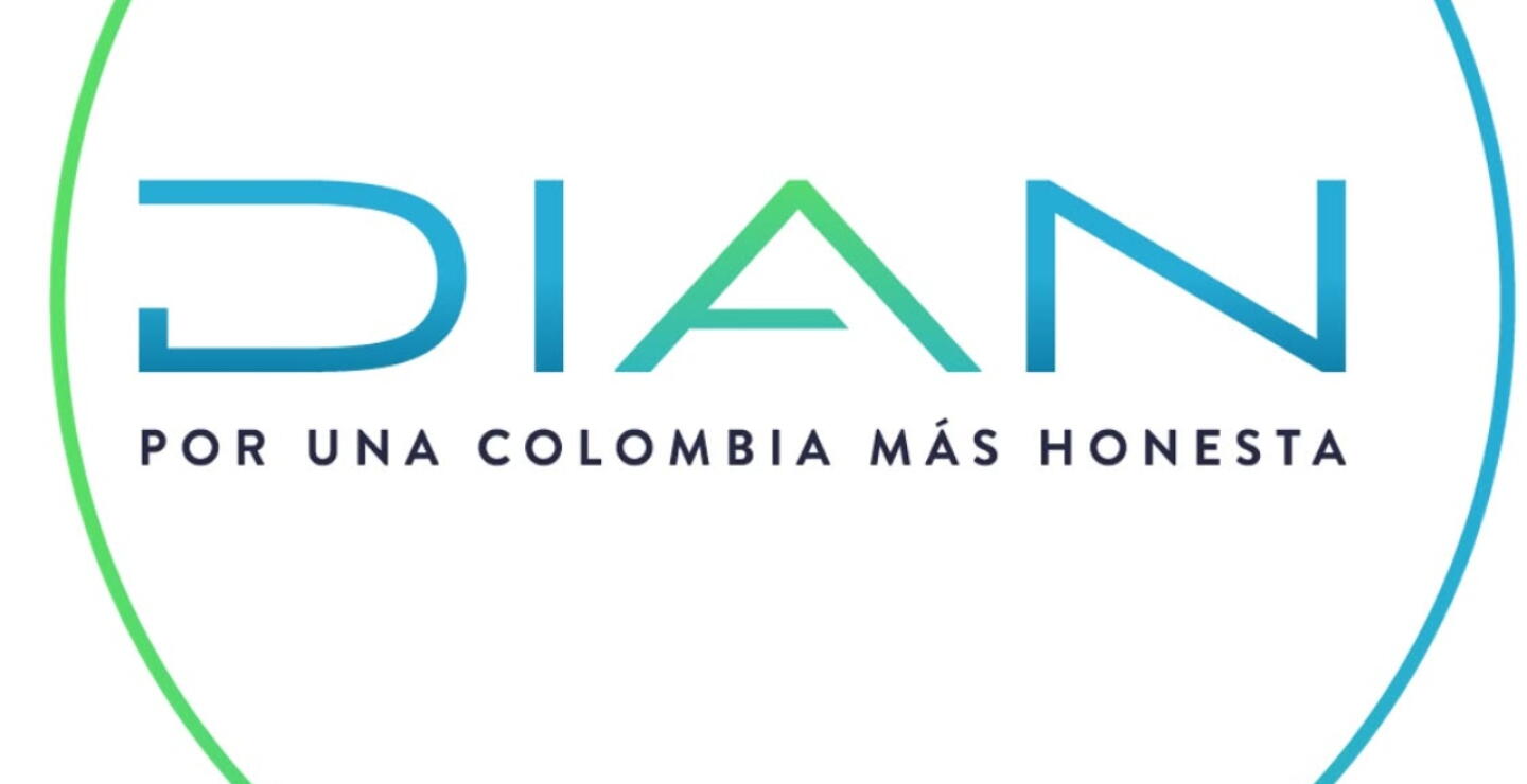 Logo de la DIAN.
