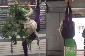 Mujer invita a colarse en TransMilenio con peculiar danza