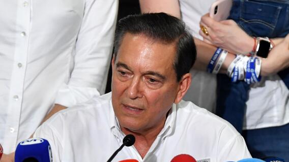 333444_BLU Radio. Laurentino Cortizo // Foto: AFP