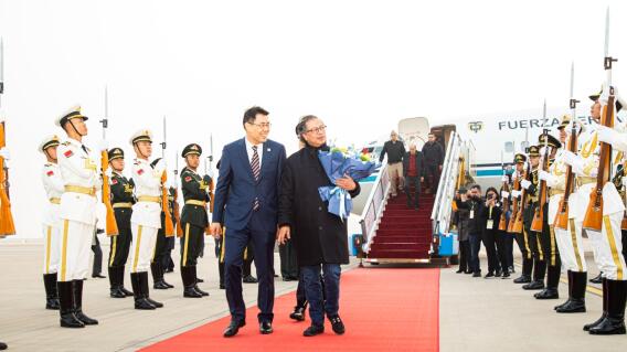 Presidente Petro en China Presidente Petro en China