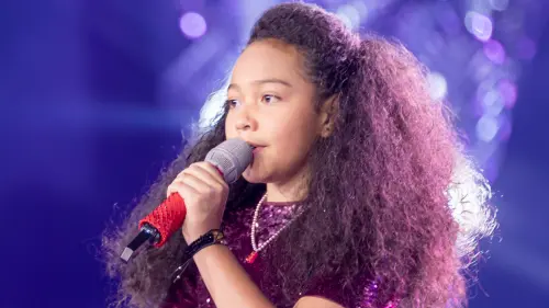 Salomé Ortíz descubre qué tiene con común con Greeicy en La Voz Kids 2024